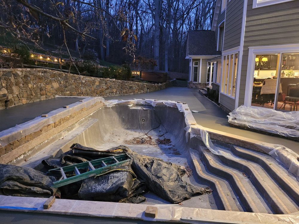 Concrete for C&T Concrete in Frederick, MD