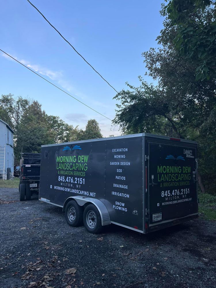 Landscaping for Morning Dew Landscaping and Irrigation Services in  Marlboro, NY