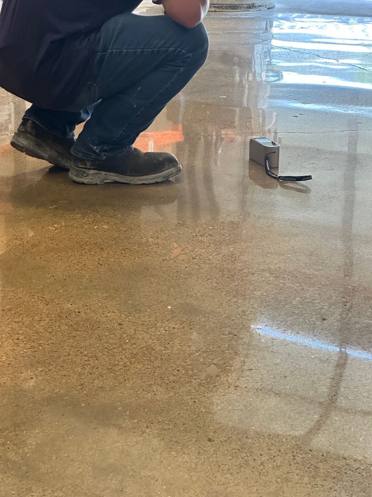 Polished Concrete  for Texas Curb N Borders in Houston, TX