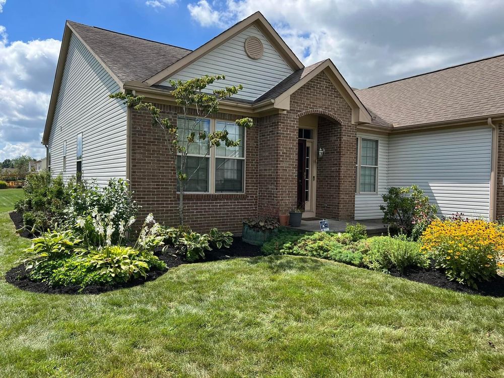 Our Fall Clean Up service helps homeowners prepare their yards for the colder months by removing leaves, debris, and ensuring proper maintenance to keep it looking pristine throughout the season. for Dewhurst Landscaping & Lawncare in Pickerington, OH