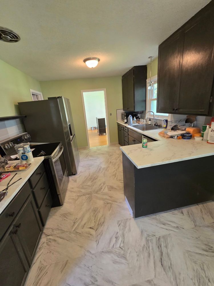 Revitalize your kitchen with our expert cabinet refinishing service, transforming outdated surfaces into modern masterpieces. Enjoy a fresh, vibrant look without the cost and hassle of full replacements. for F&M Maintenance - Interior/Exterior Painting in Cotton Grove, MN