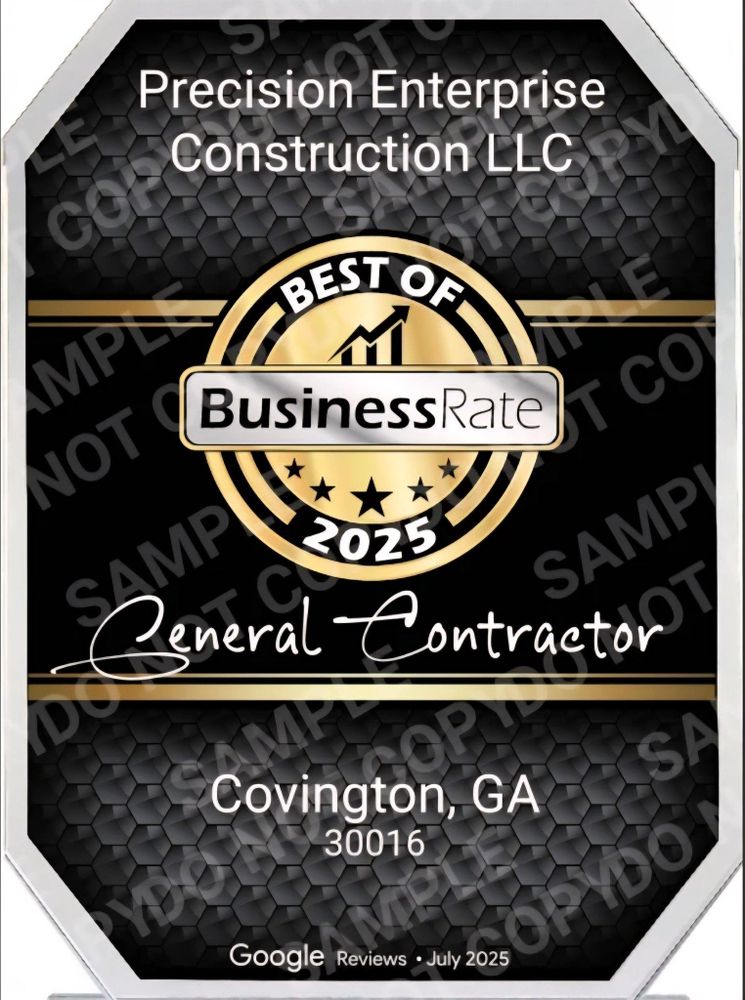 All Photos for Precision Enterprise Construction LLC in Loganville, GA