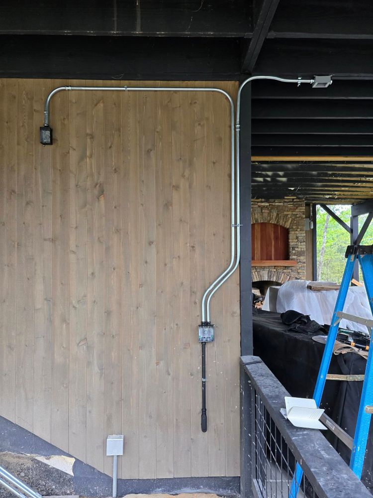 Lighting Installs for Switched Up Electrical Services LLC in Asheville, NC