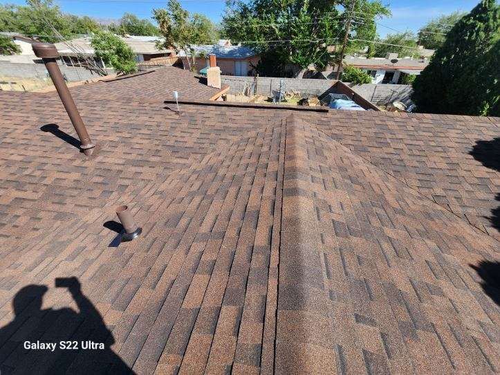 Shingled Roofs for Organ Mountain Roofing & Construction in Las Cruces, NM