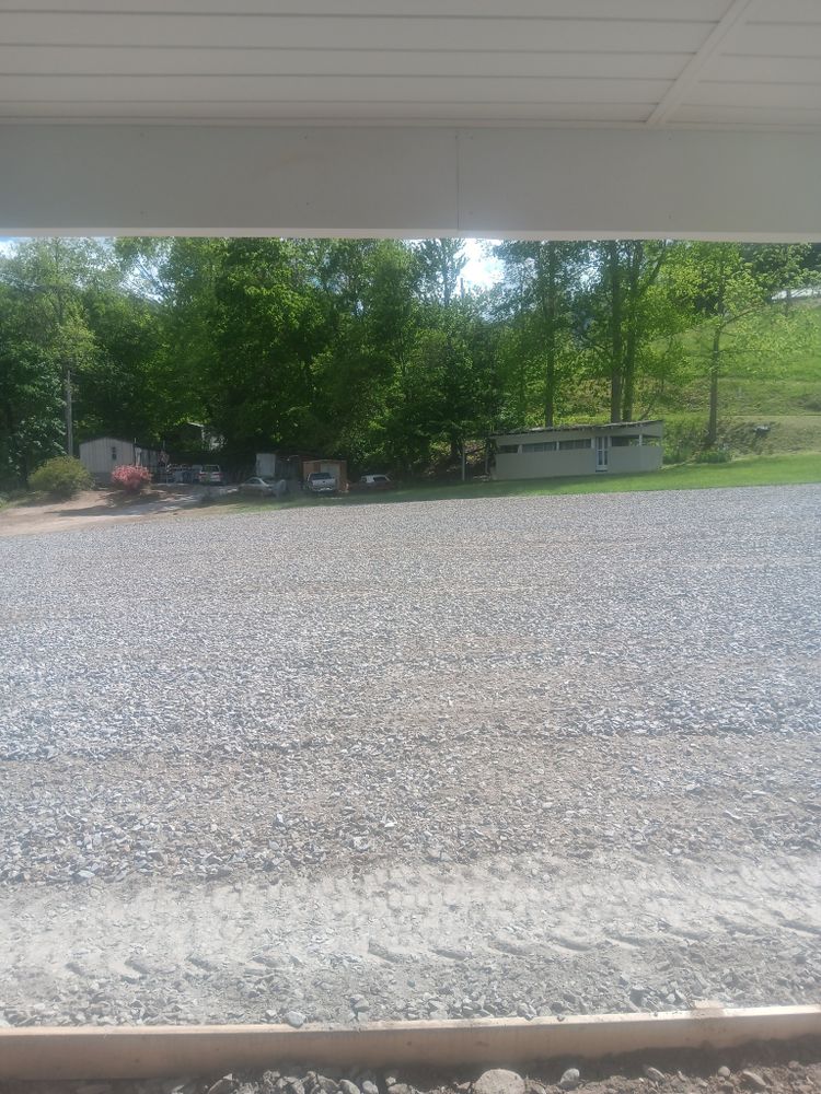 Excavating for PCC Land Works in Marshall, NC