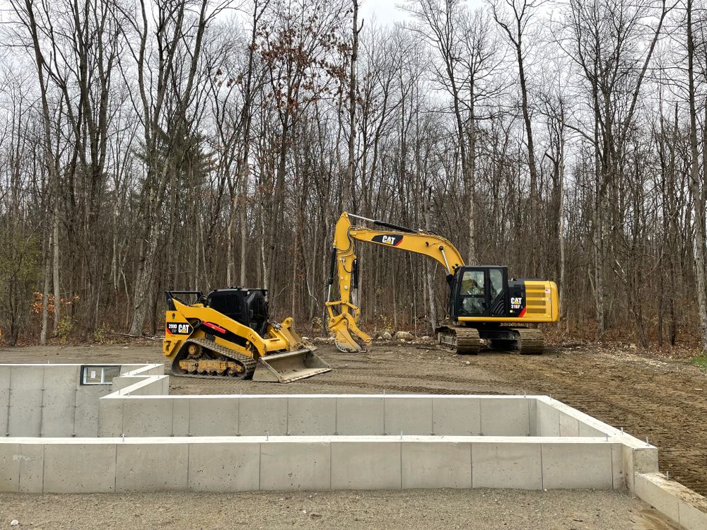 Our Concrete Foundations service ensures a solid base for your home, offering customized solutions with expert craftsmanship to guarantee stability and durability, while prioritizing precision and customer satisfaction from start to finish. for Allstone Excavation in Rotterdam, NY