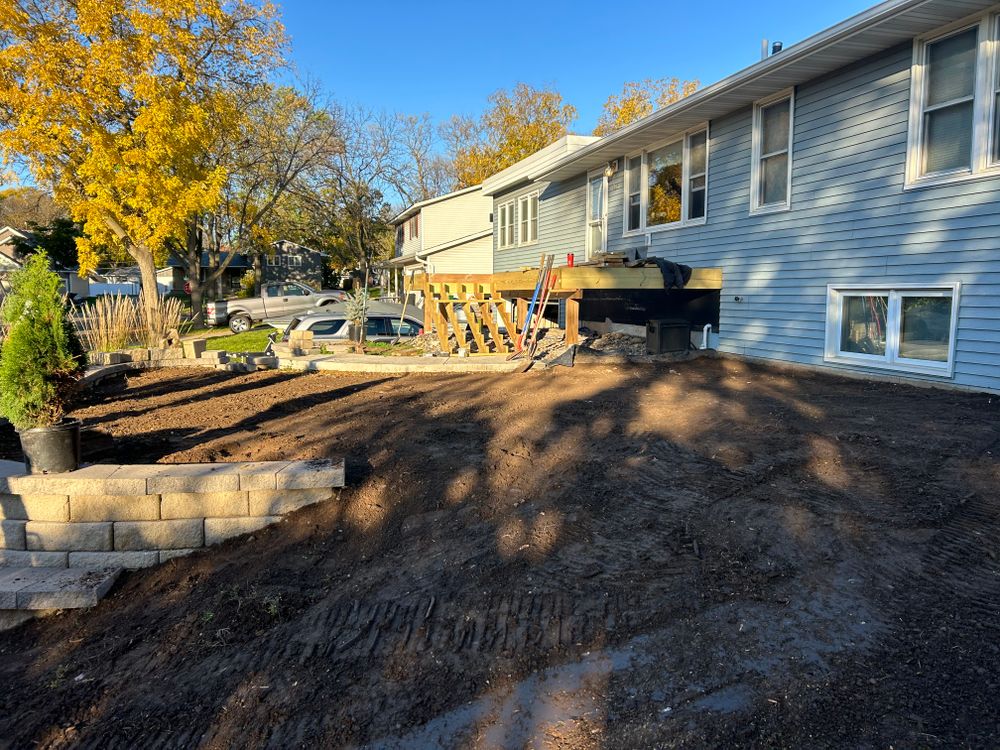 Excavating for Boss Construction in Saint Paul, MN