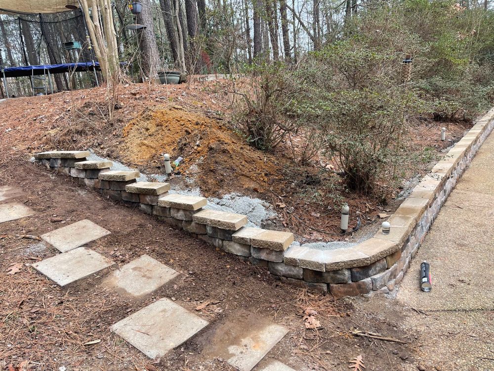 Hardscaping for Lewis Oaks Landscaping in King and Queen County, VA