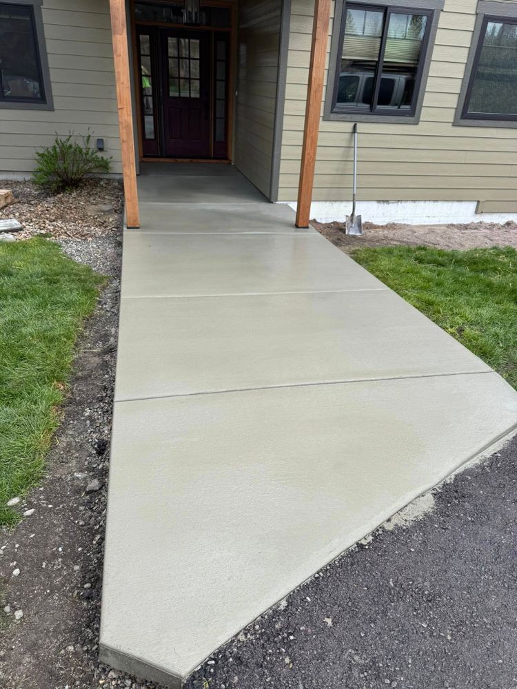 Concrete for Montana Concrete Creations in Bigfork, MT