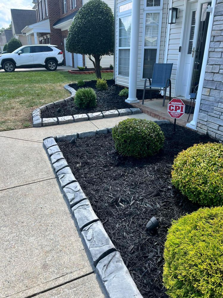 Landscape Curbing, Decorative Border Systems, Concrete Curbing Replacement for Streamline Borders, LLC in Indian trail, NC