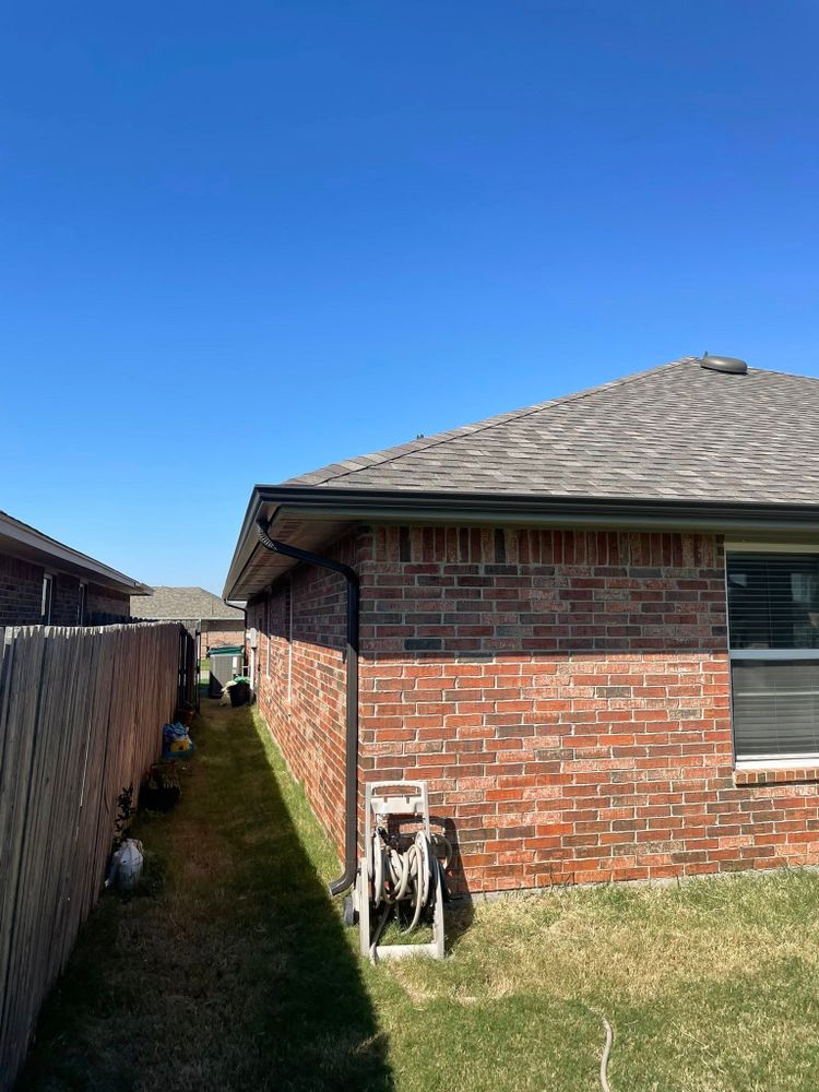 Enhance your home's protection with our expert gutter installation services, ensuring optimal water drainage and preventing damage. Our reliable team guarantees a seamless experience tailored to your specific needs. for Skyline Gutters & Co in Yukon, OK