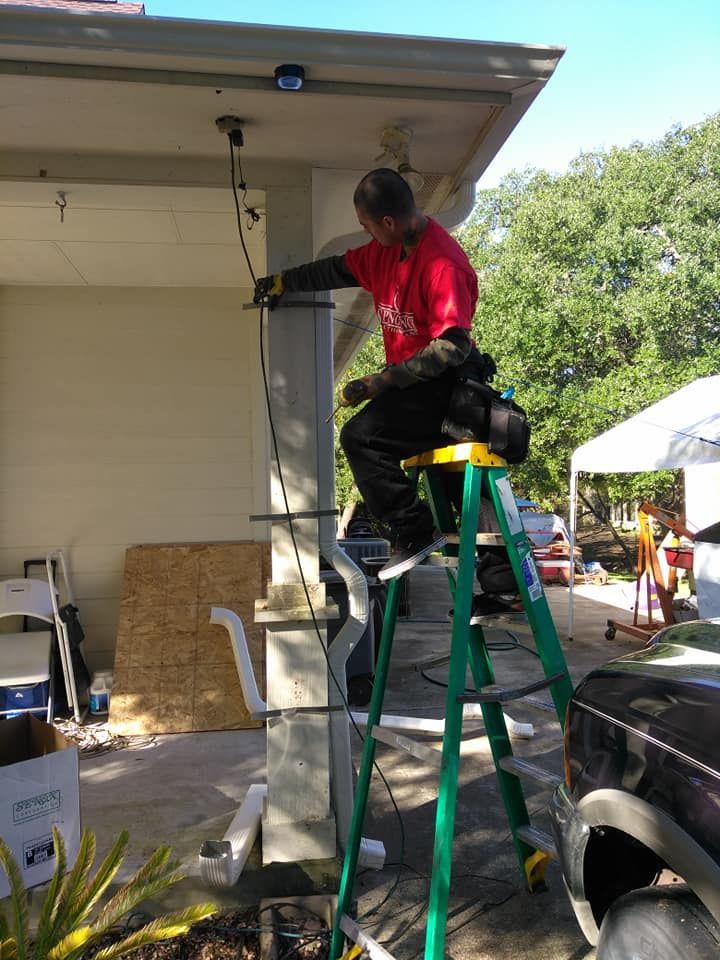 Our Gutter Removal and Disposal service efficiently dismantles and responsibly disposes of old gutters, ensuring a clean space for new installations while adhering to environmental standards for safe waste management. for Gutt'r Done in Houston, TX