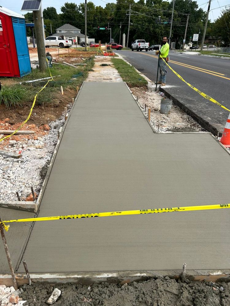 Our concrete services offer homeowners durable, high-quality solutions for driveways, patios, and walkways. Trust our expertise to enhance your home's curb appeal with customized designs tailored to your specific needs. for Concrete Creations and Excavations in Centerton, AR