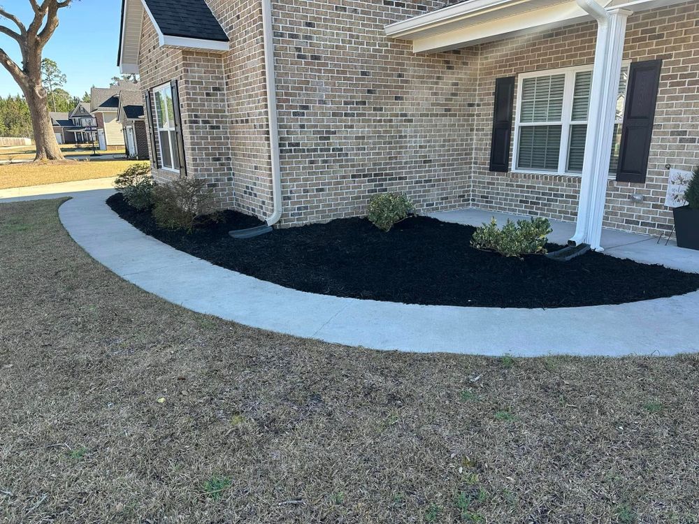 Brandon Woodard’s Lawncare team in Ludowici, GA - people or person