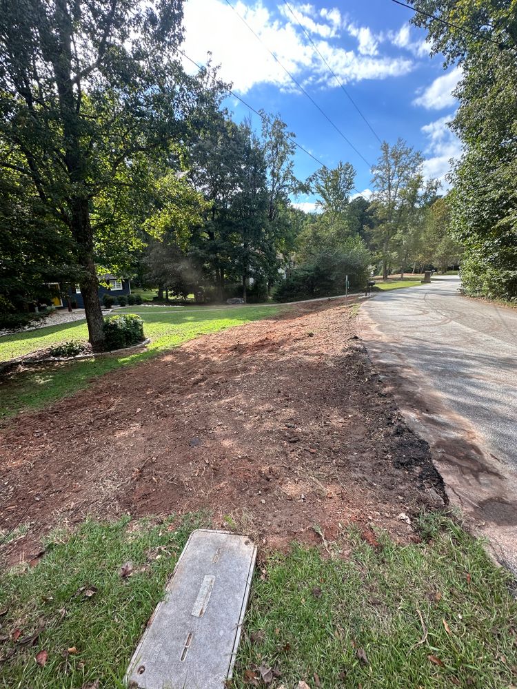 Grading for Dirt Pro Land Solutions in Fayetteville, GA