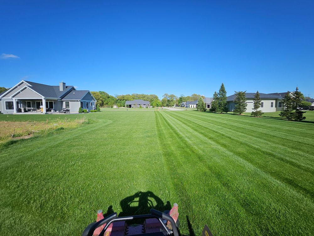 Mowing for Benny's Lawn Care in Elkhart, IN