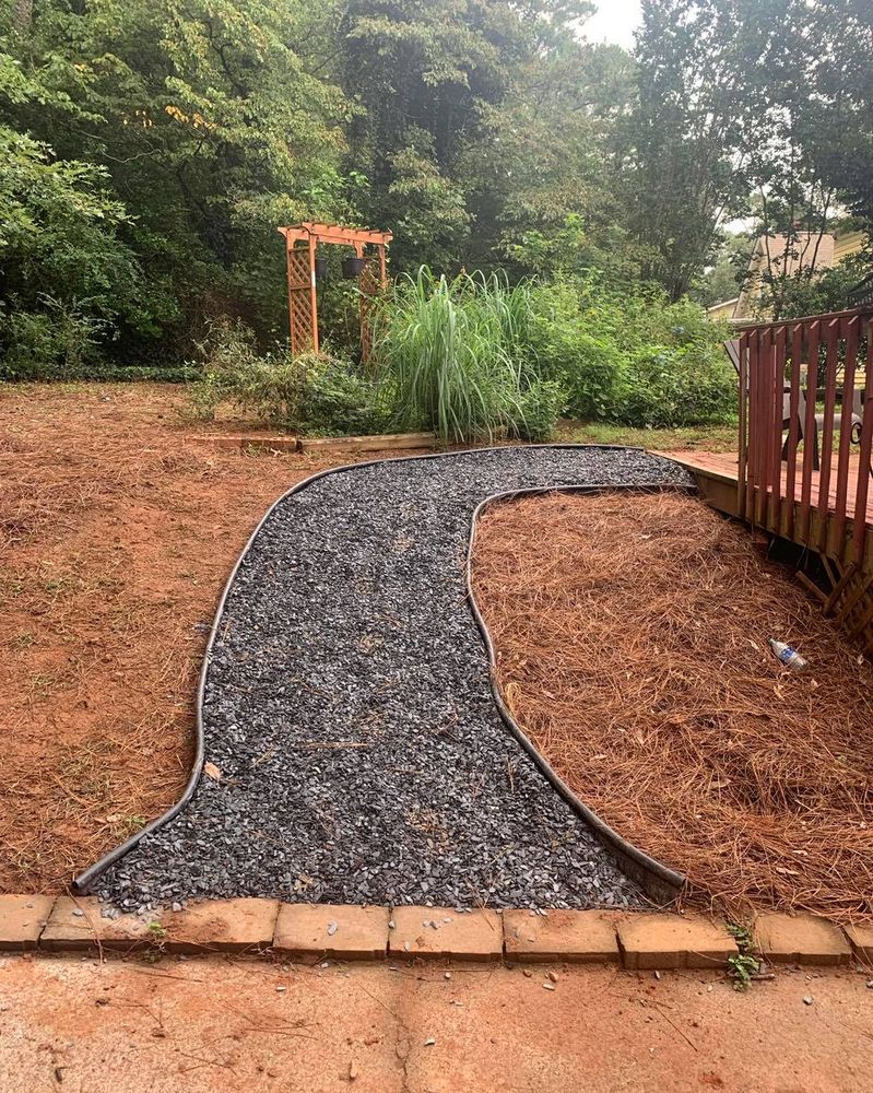 Hardscaping for Two Brothers Landscaping in Atlanta, Georgia