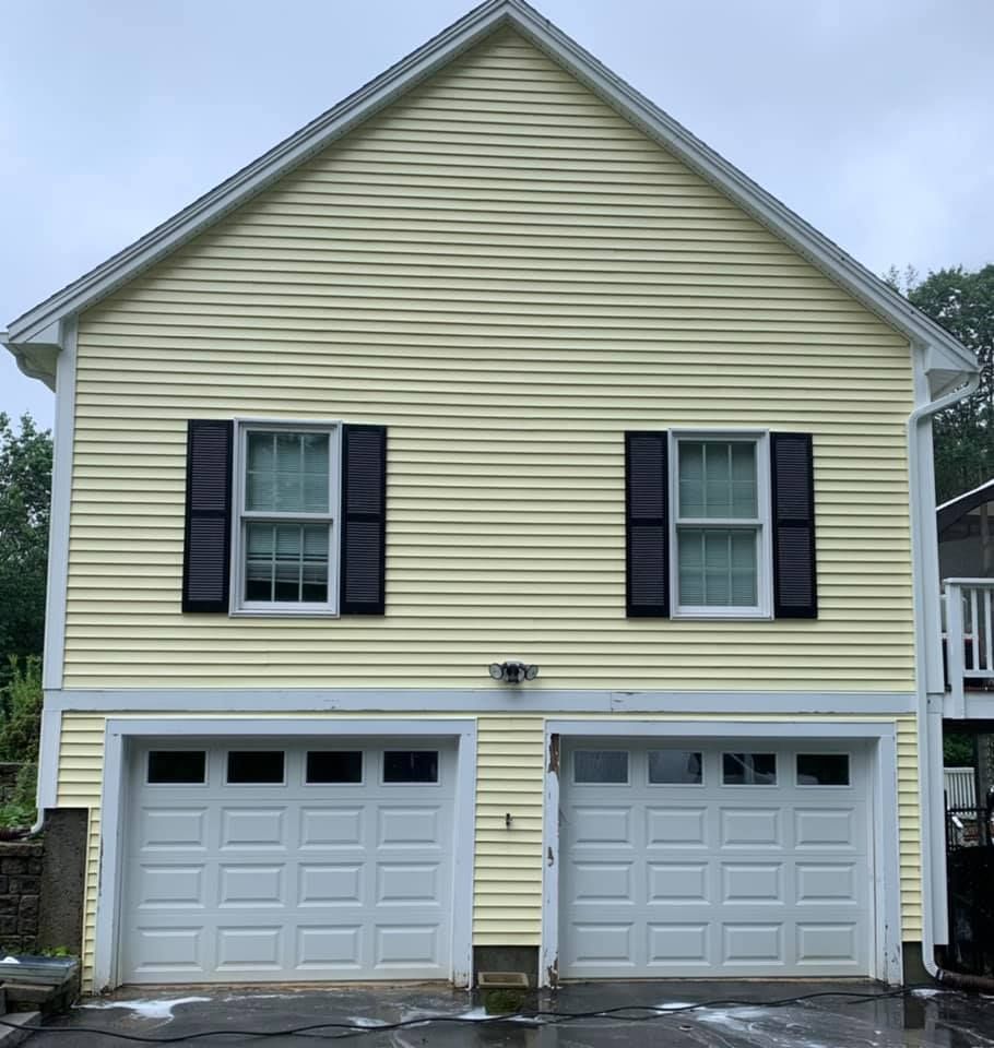 Pressure Washing for LeBlanc’s Property Solutions in Lee, NH