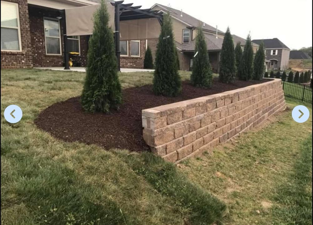 Transform your outdoor space with our natural stone hardscape service, offering durable and aesthetically pleasing patios, walkways, and retaining walls that enhance both functionality and beauty in your landscape design. for Southern Hardscape’s & Landscaping in White House, TN