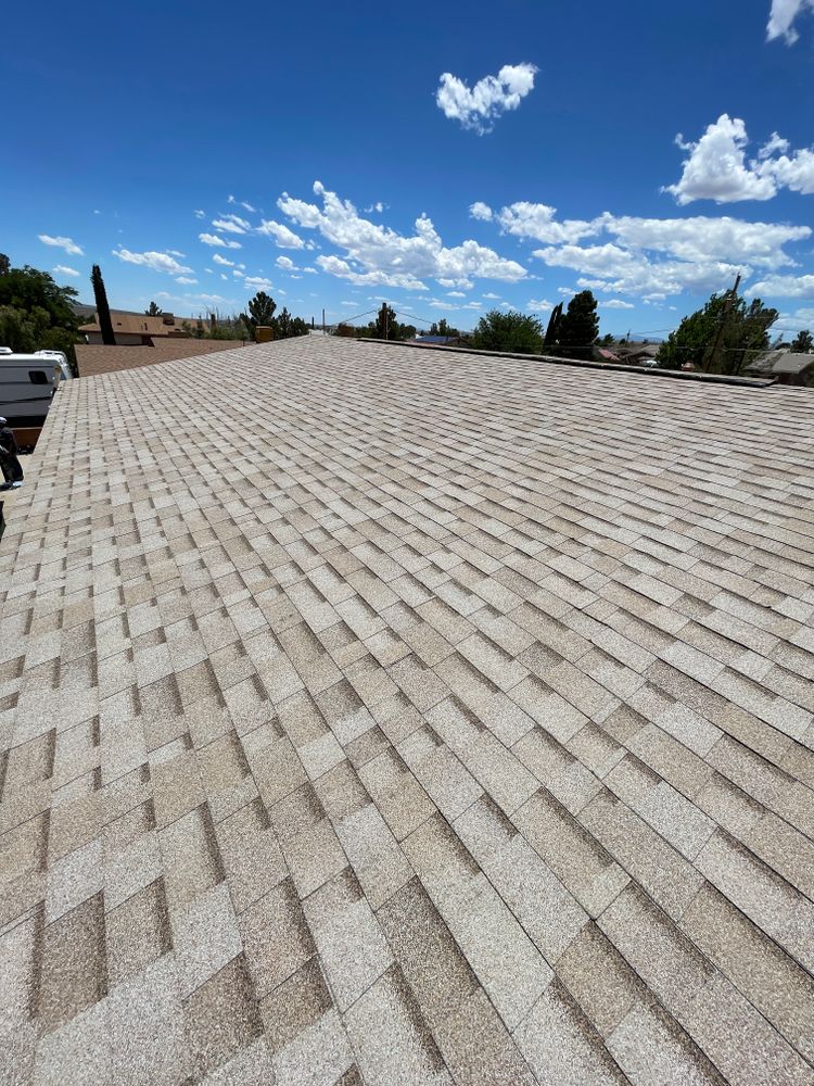 Shingled Roofs for Organ Mountain Roofing & Construction in Las Cruces, NM