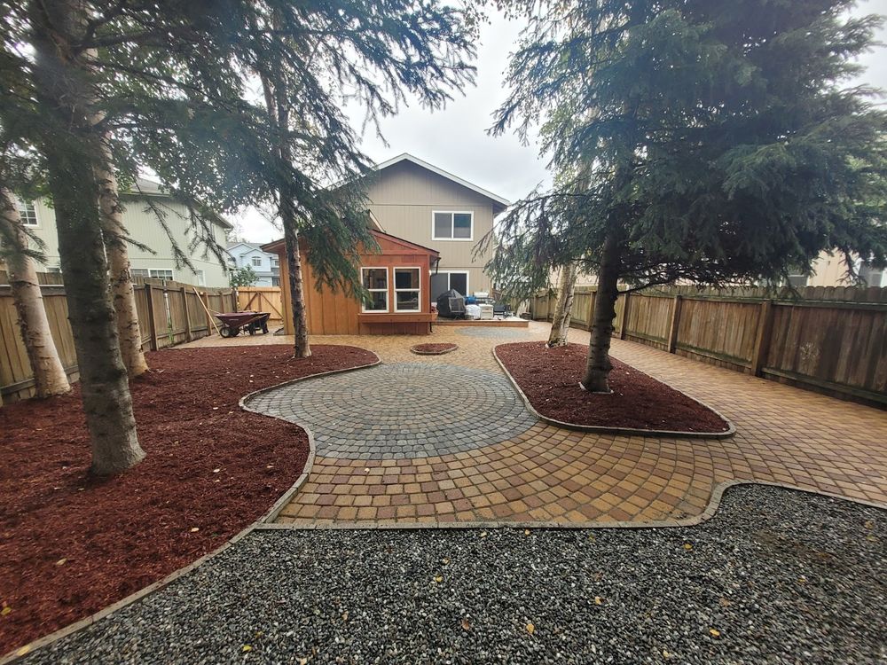 Transform your outdoor space with our expert deck and patio installation service. We craft durable, stylish designs tailored to enhance your home’s beauty and functionality, delivering quality and satisfaction every time. for Dandron Construction in Anchorage, AK