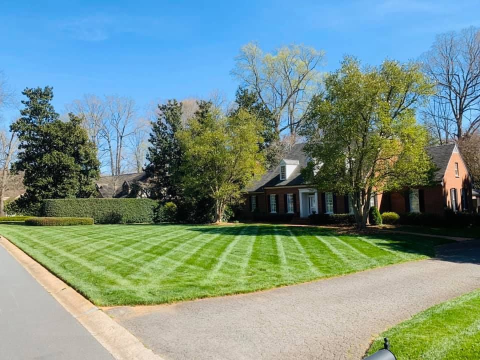 Mowing for America's Top Pick Lawn & Landscaping in Gastonia, NC