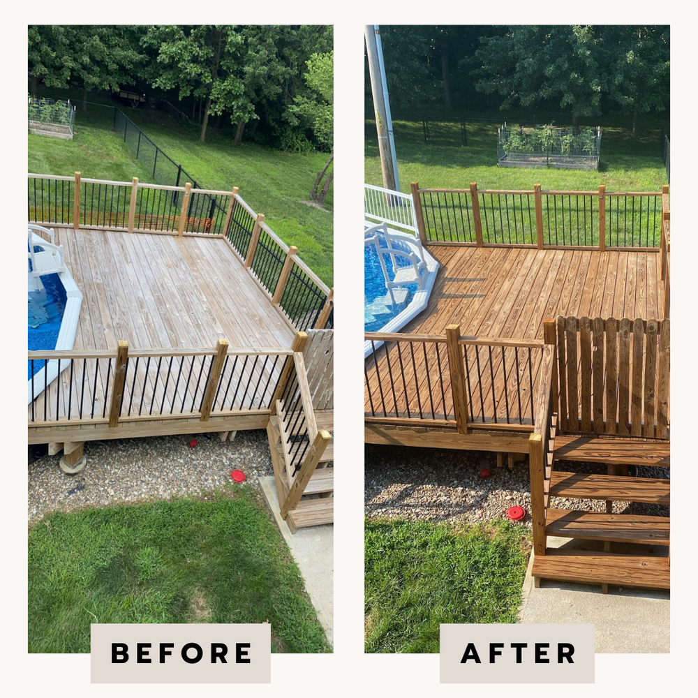 Staining for Nova Painting in Pleasant Hill, MO