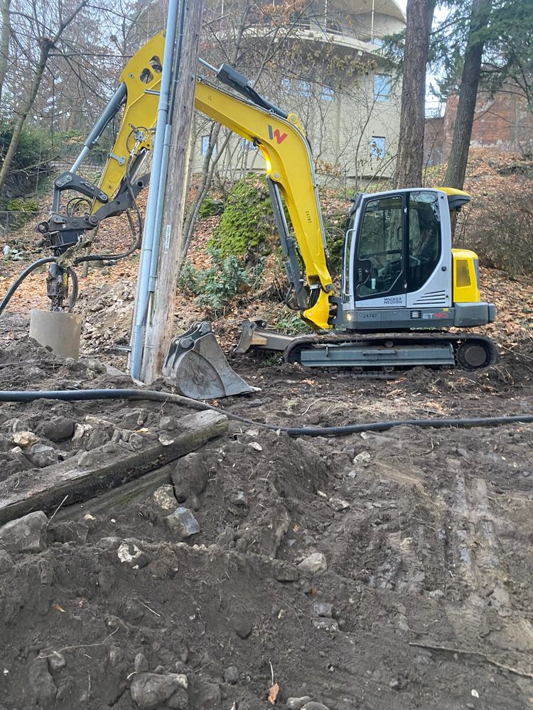 Our Rock Drilling service, ideal for residential and commercial projects, ensures precise and efficient penetration through tough surfaces, preparing your property for construction while minimizing disturbance to the surrounding environment. for Arthur Construction in Deer Park, WA