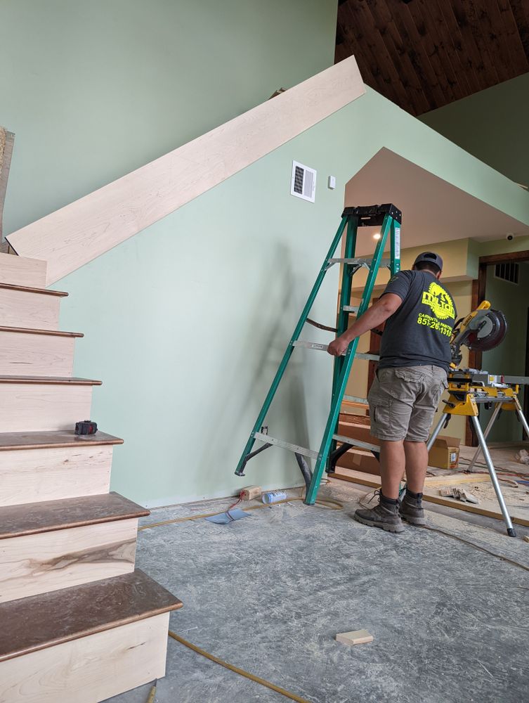 Stairs- carpentry for Milton Carpentry Services in Lynn, MA