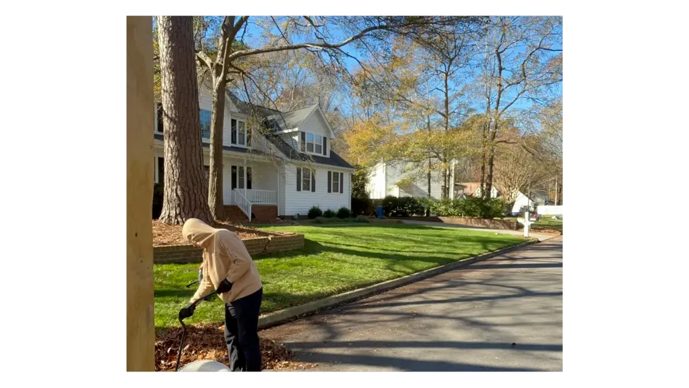 Our Leaf Removal service efficiently clears fallen leaves from your yard, enhancing curb appeal and promoting lawn health. Enjoy a clean, vibrant outdoor space without the hassle of seasonal maintenance. for Quinten's Landscaping and Exterior Services LLC in Chesapeake, VA