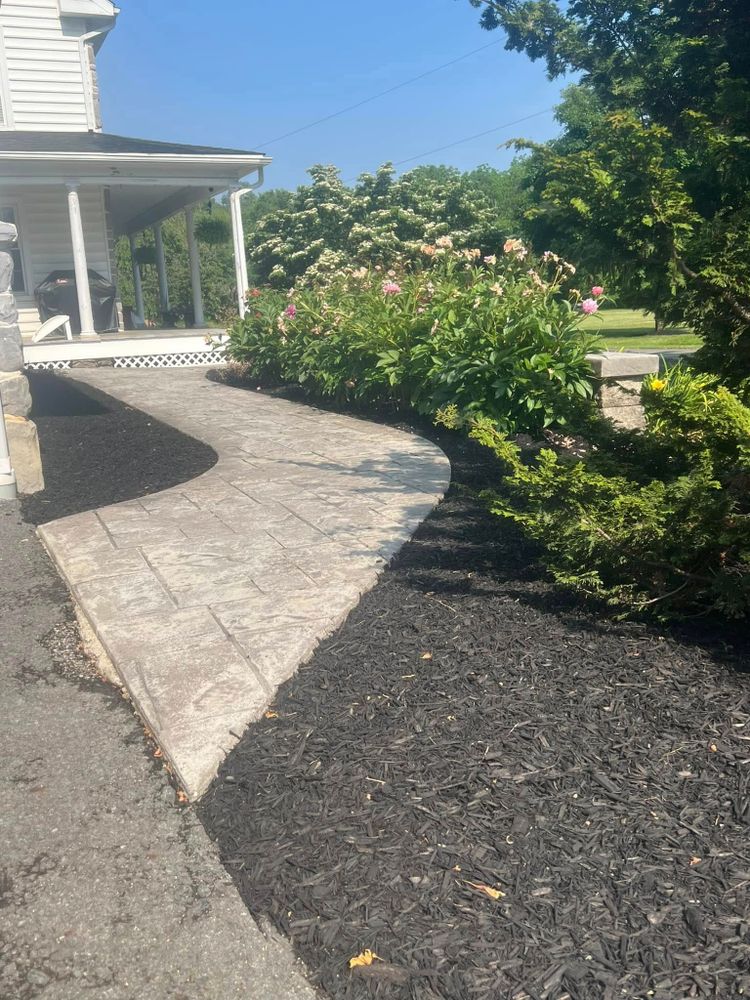Hardscaping Landscaping for Eric's Property Service in Conestoga, PA