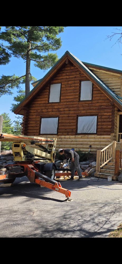 All Photos for 218 Painting & Log Restoration LLC in Britt, MN