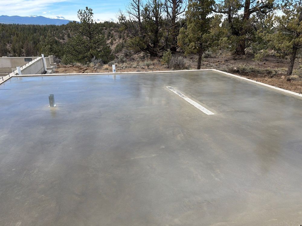 Foundation for TJR Concrete and Construction in Bend, OR