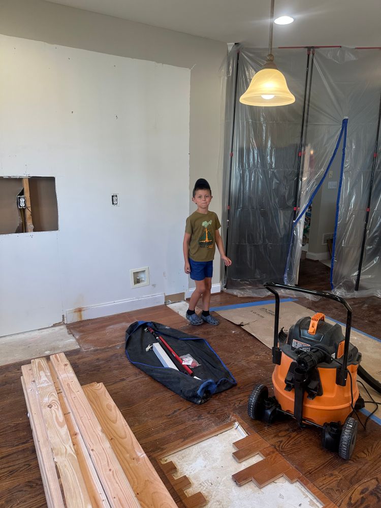 Parkside - deck & kitchen for Thomas J. Gorman Construction in Middletown, DE