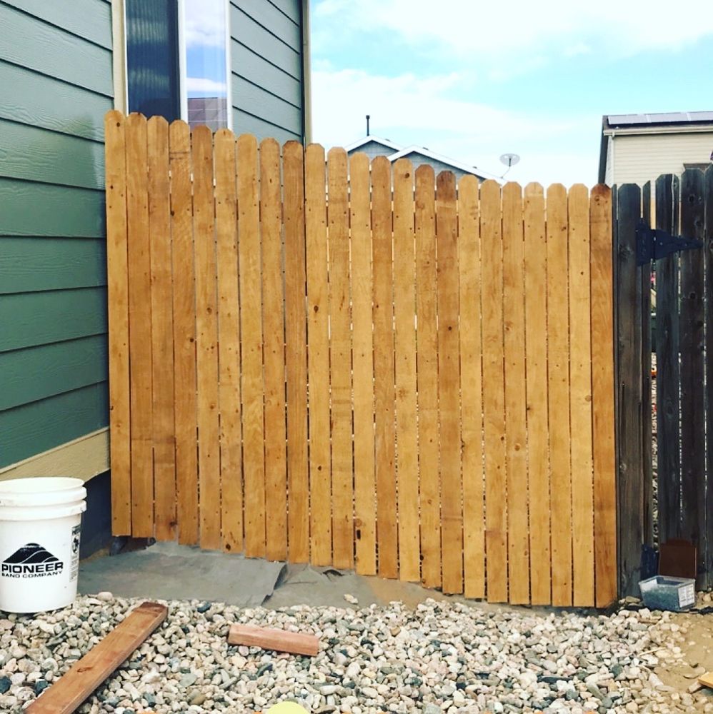 FENCE REPAIRS for Rock Masters Inc. in Evans, CO