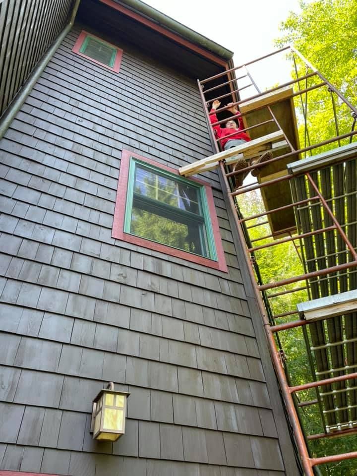 Exterior Renovations for Schweizer Construction in Lake Clear, NY