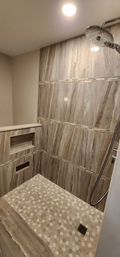 Bathroom Remodels for D&K Customs in Brighton, MI