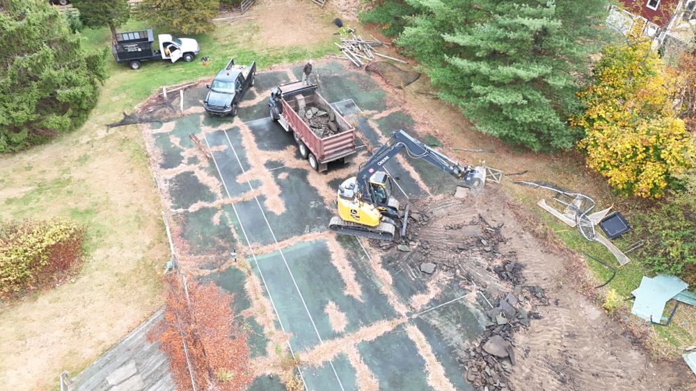 Soil Grading & Leveling for Ace Landscaping in Trumbull, CT