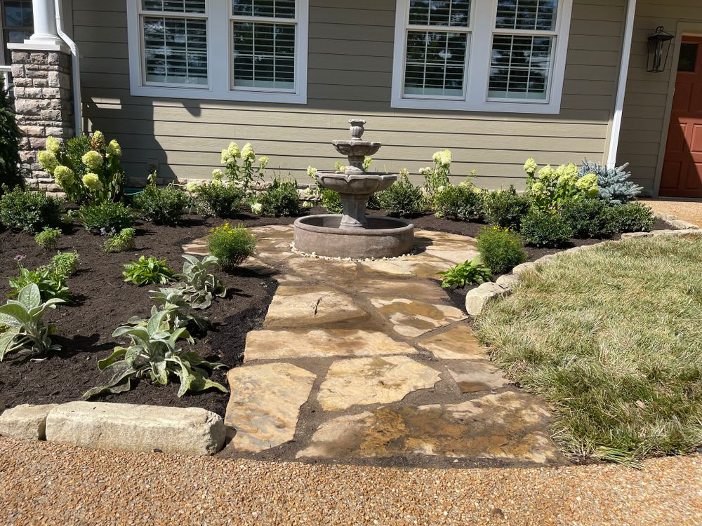 Hardscaping for J & B Landscaping in St. Louis, MO