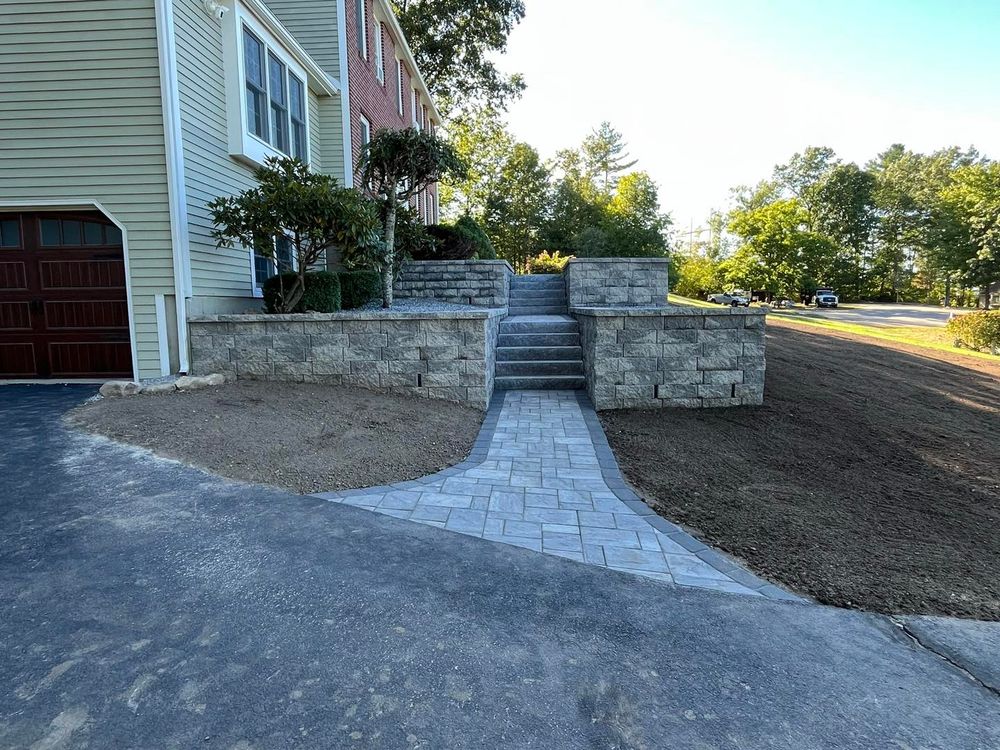 Stairs for Martin's Landscaping & Construction in Manchester, NH