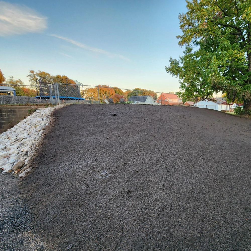 Hydroseeding  for Empire Development Group in Evansville, IN