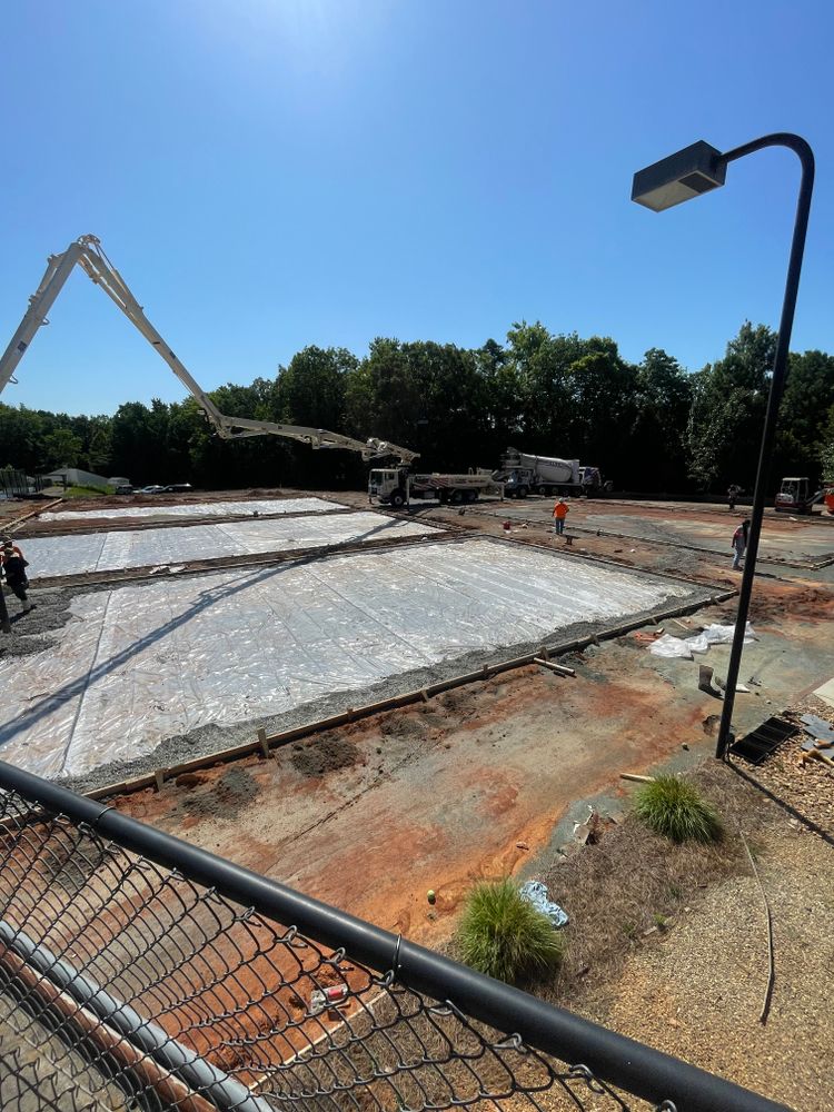 Monolithic slabs/jobs for Wenkel Concrete, LLC in Sherrills Ford, NC