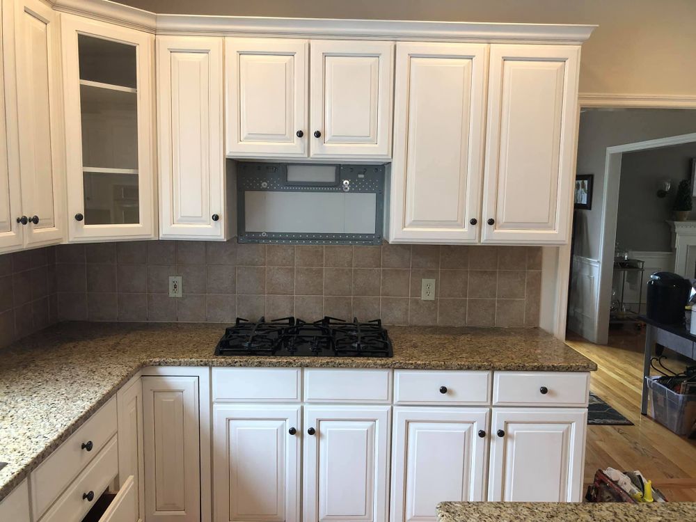 Kitchen and Cabinet Refinishing for AGA Custom Coatings in Newburyport, MA