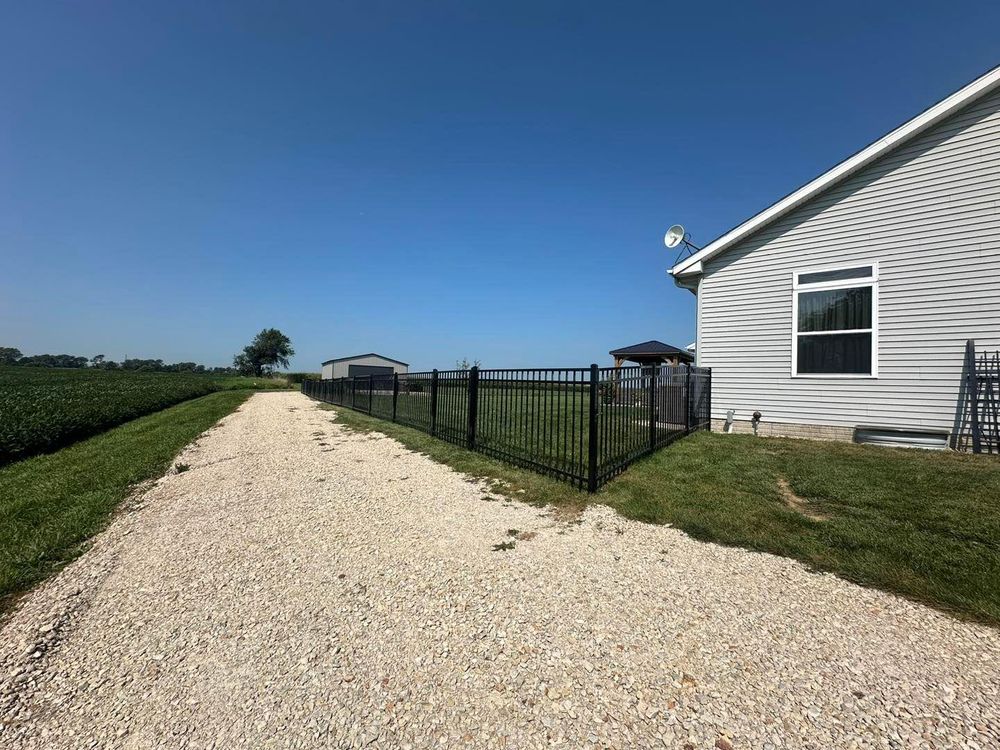 Fence Installation for Illinois Fence & outdoor co. in Kewanee, Illinois