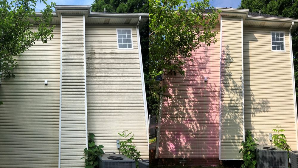 House and Roof Softwash for Oakland Power Washing in Clarksville, TN