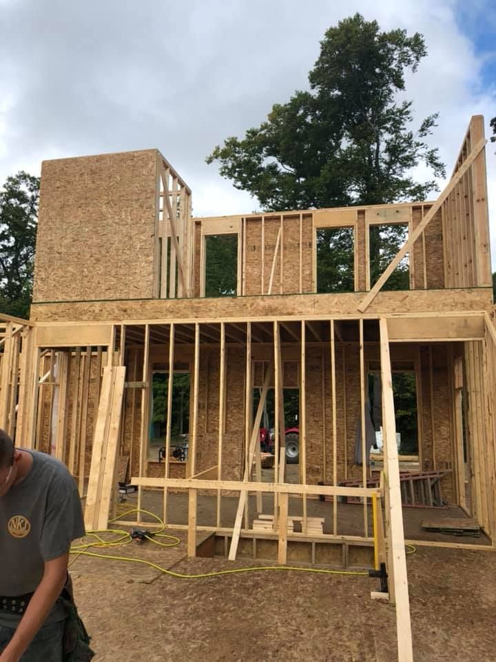 Full Home Construction for NKJ Building Co in Mayville, Michigan