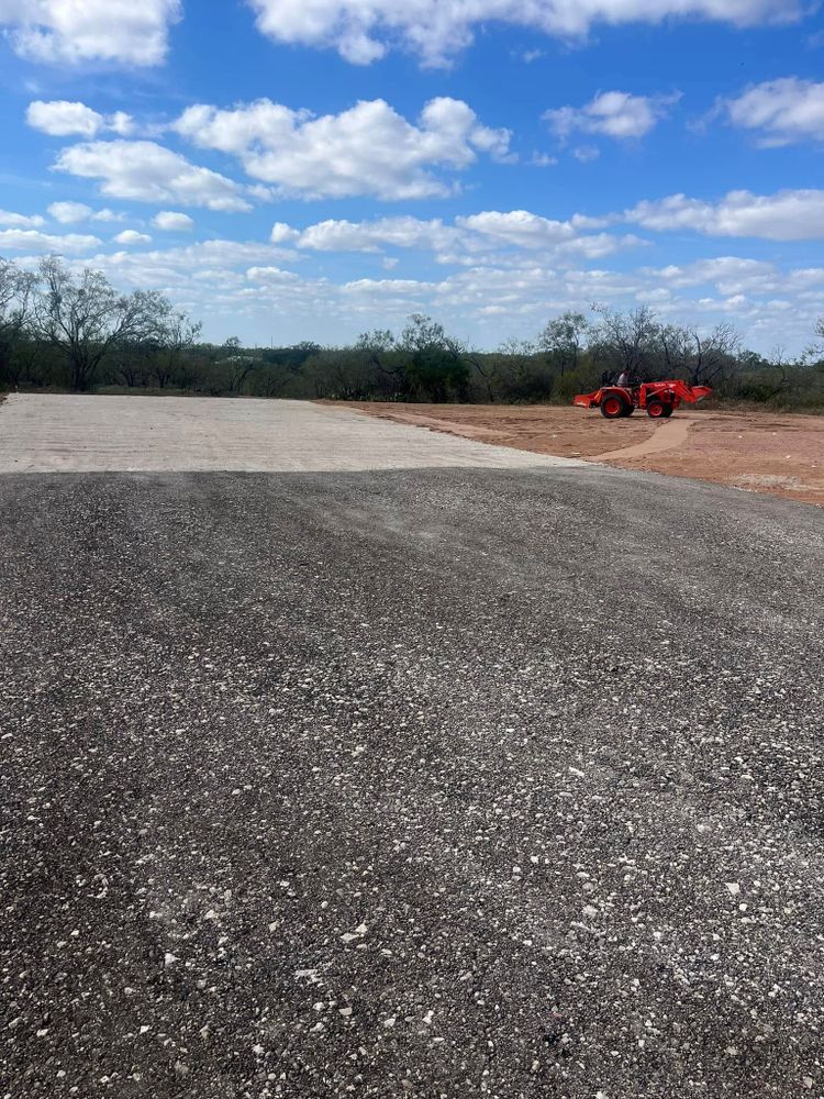 Dirt Work for Williams & Sons Solutions in Floresville, TX