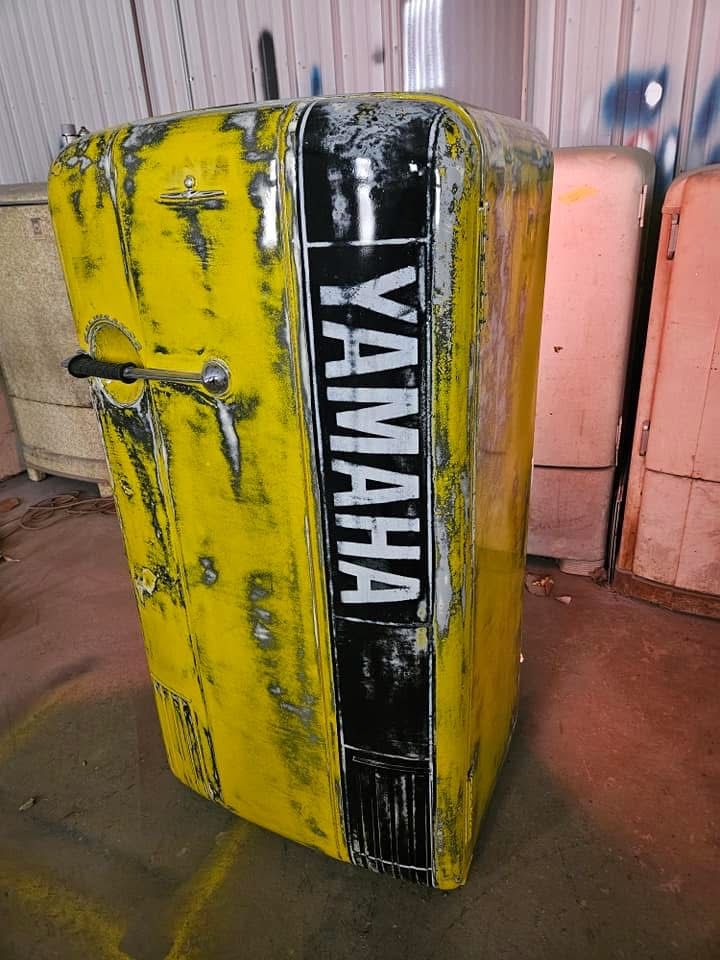 Vintage Refrigerator Projects for Wessels Custom Paint & Restoration in Bad Axe, MI