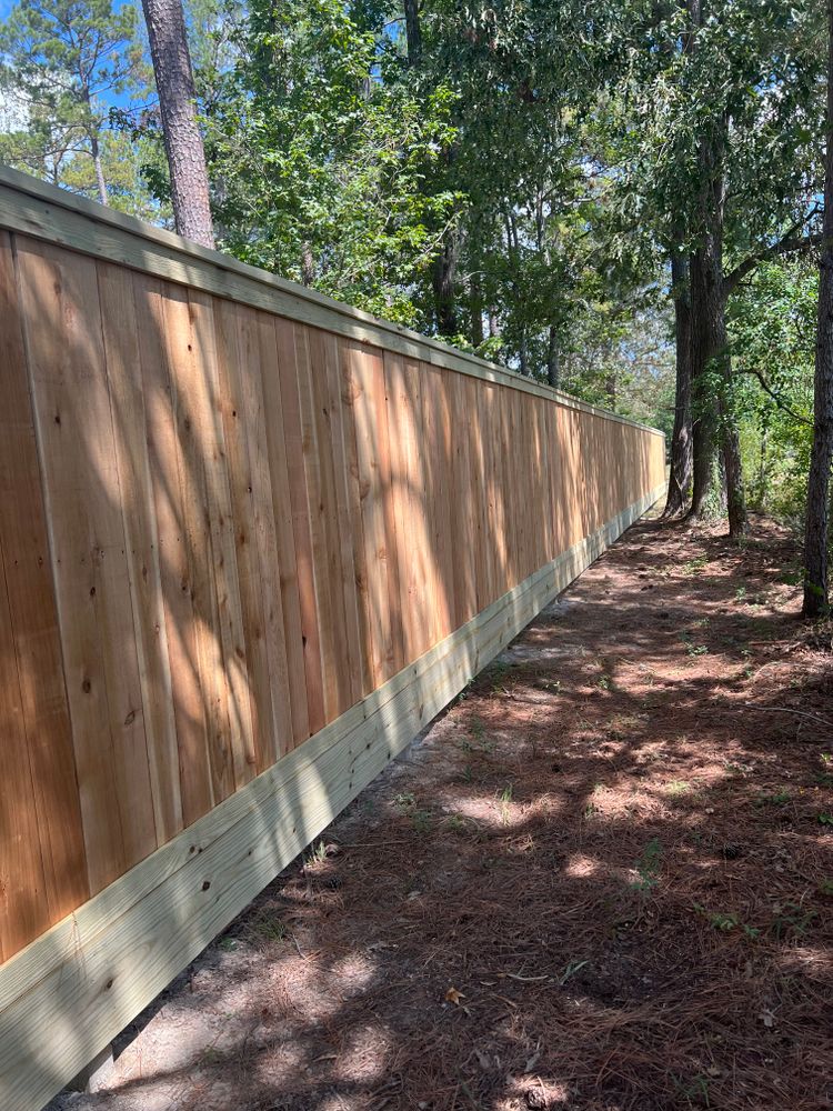 Fence for Silver Mines Landscape & Construction, LLC. in Houston, TX