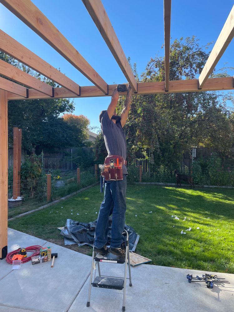 Decks and Pergolas for Sawdust and Solutions in Eagle, ID